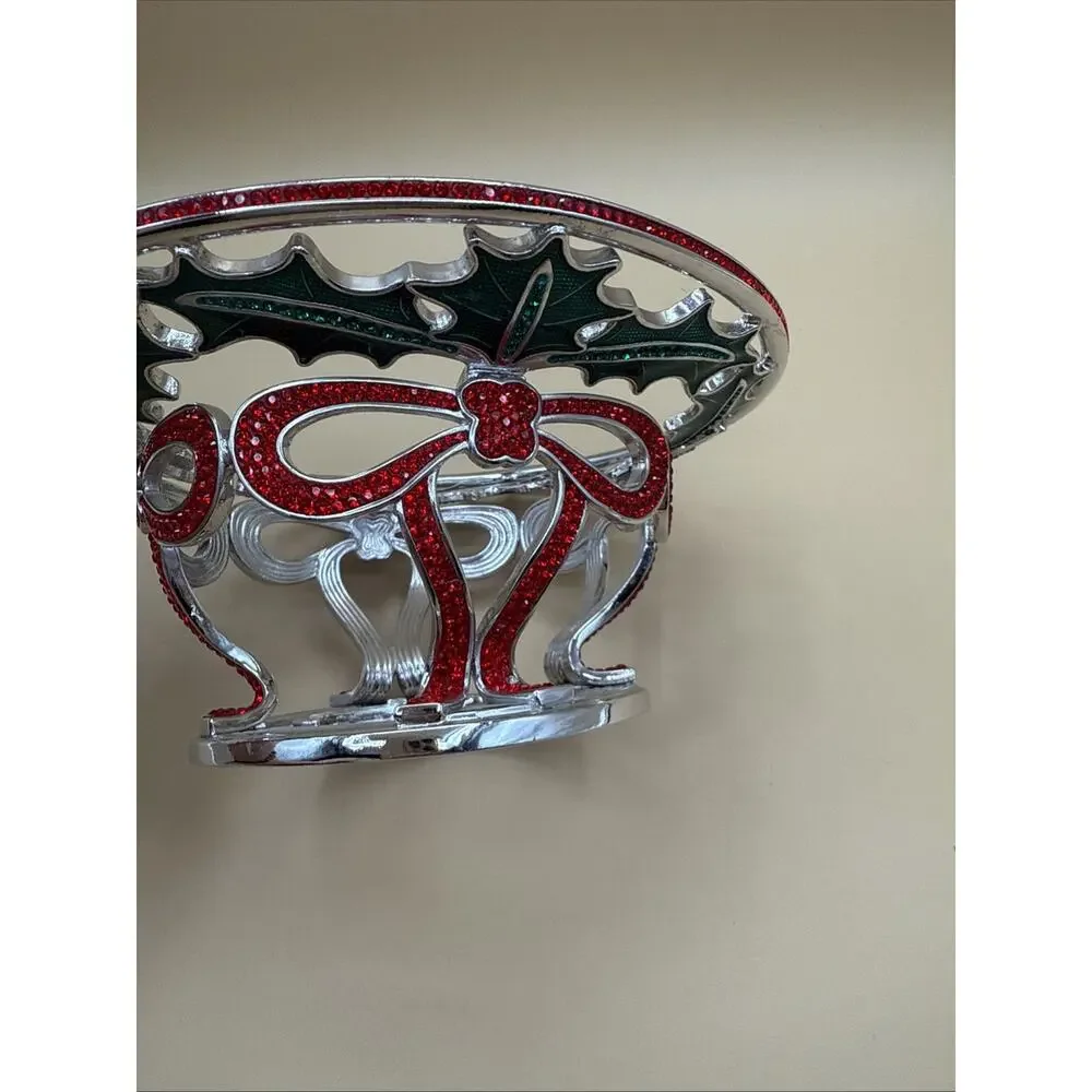 Swarovski Crystal Bowl Stand HolidayDecorative Christmas No Bowl 1299925